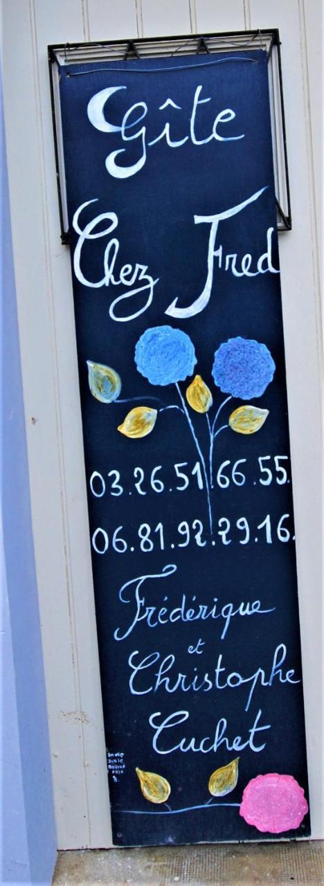 Chez Fred Bed & Breakfast Boursault Luaran gambar